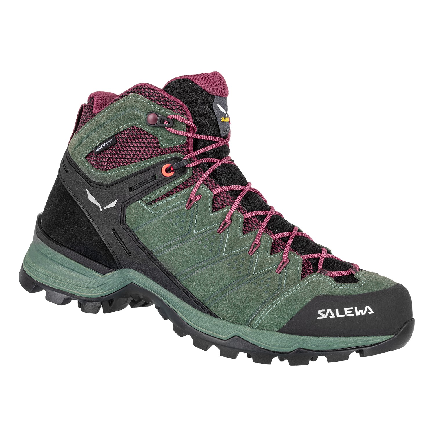 Zapatillas De Montaña Salewa Alp Mate Mid Waterproof Mujer Verdes Mexico (AP0837951)